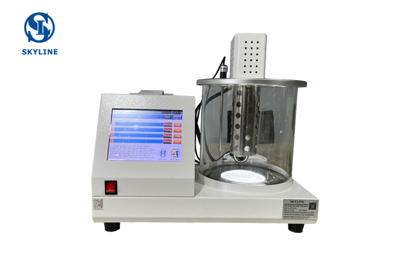 oil tester, oil viscosity tester, oil kinematic viscosity tester, viscometer, oil viscometer, automatic viscosity tester, automatic viscometer, oil analysis machine, oil analyser