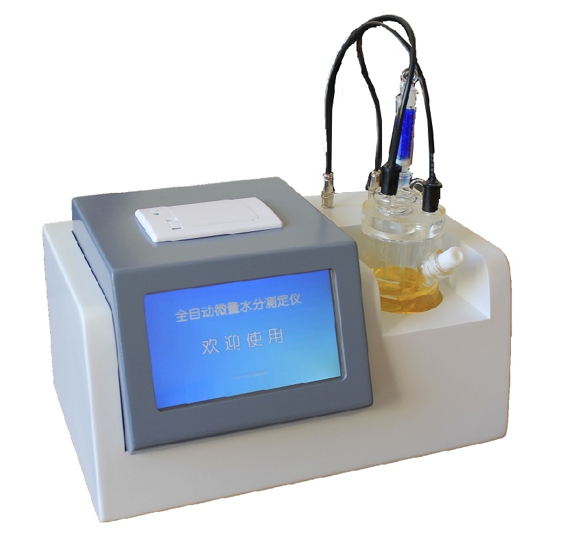 Coulometric Karl Fischer Titration Oil Trace Moisture Meter